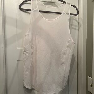 White Women's lululemon athletic Tank Top
